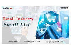 Where can you find a reliable email list for the retail industry?
