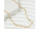 Find Your Perfect Gold Plated Chain Necklace at AJLuxe Collection!