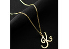 Personalize Your Style with AJLuxe's Exquisite Gold Plated Letter Necklaces