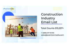 “Get 100% Opt-In Construction Industry Email List For Effective Marketing Practices”