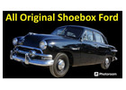 Magnificent 1951 Ford Custom: Original Paint, Interior 15,000 Original Miles ~ Ready for Shows!