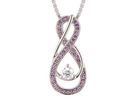 Shop the June Alexandrite Lavender Infinity Necklace Today!