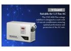 Voltage Stabilizer for Air Conditioners up to 1.5 Ton – Auto Restart